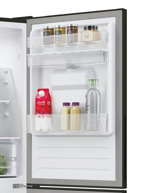 Hoover H-FRIDGE 300 HOCT3L517EWBK-1 55cm Wide, Low Frost Fridge Freezer with non-plumbed Water Dispenser - Black - Image 4